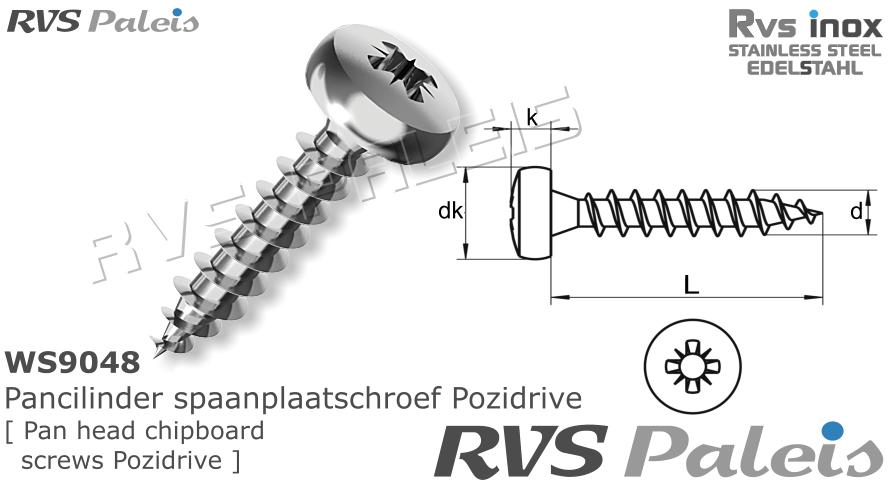 RVS Schroef 