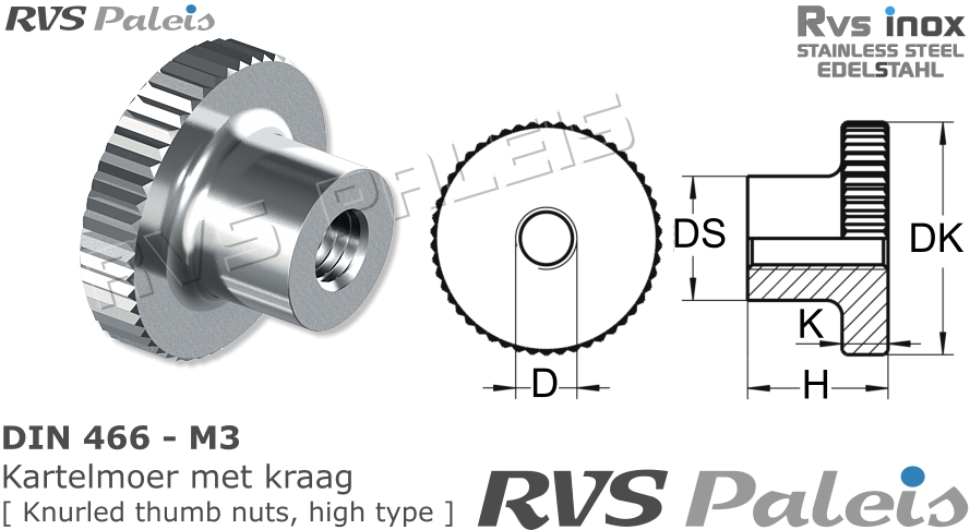 RVS  Din 466 - A2 - M3