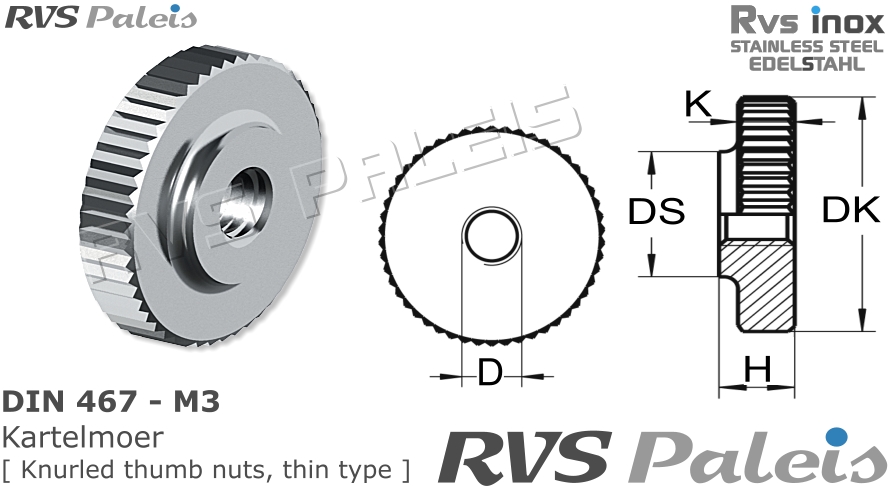 RVS  Din 467 - A2 - M3