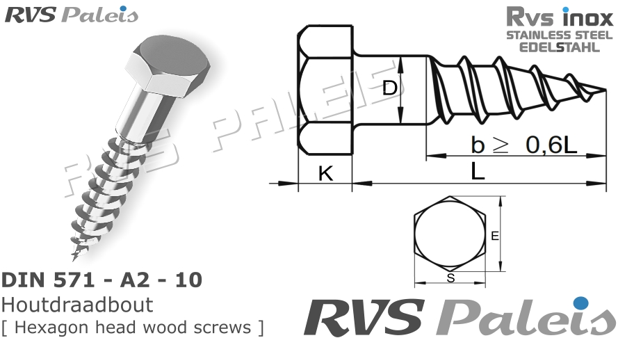RVS  Din 571 - A2 - 10