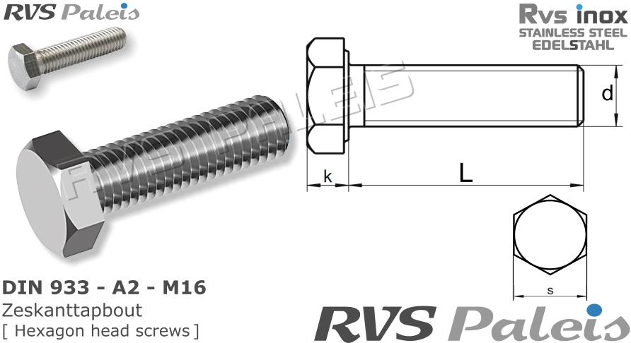 RVS Bout Din 933 - A2