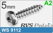 RVS Schroef Ws 9112 Ws 9112  A2  5