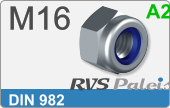 RVS  Borgmoeren Din 982 M16