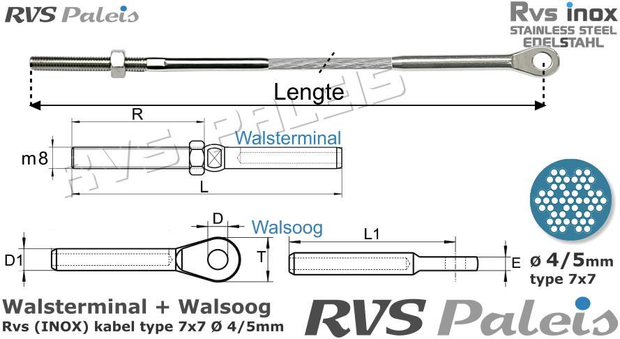 RVS  M8320-m8317-7x7-4-5