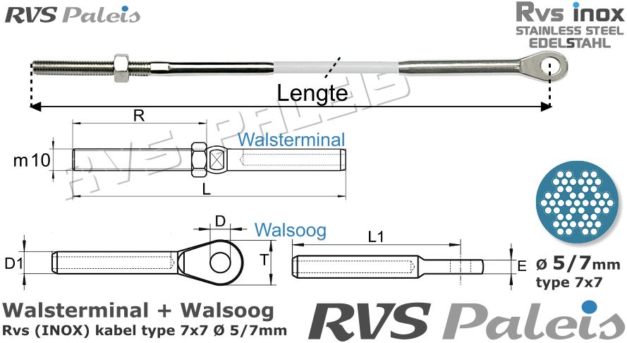 RVS  M8320-m8317-7x7-5-7