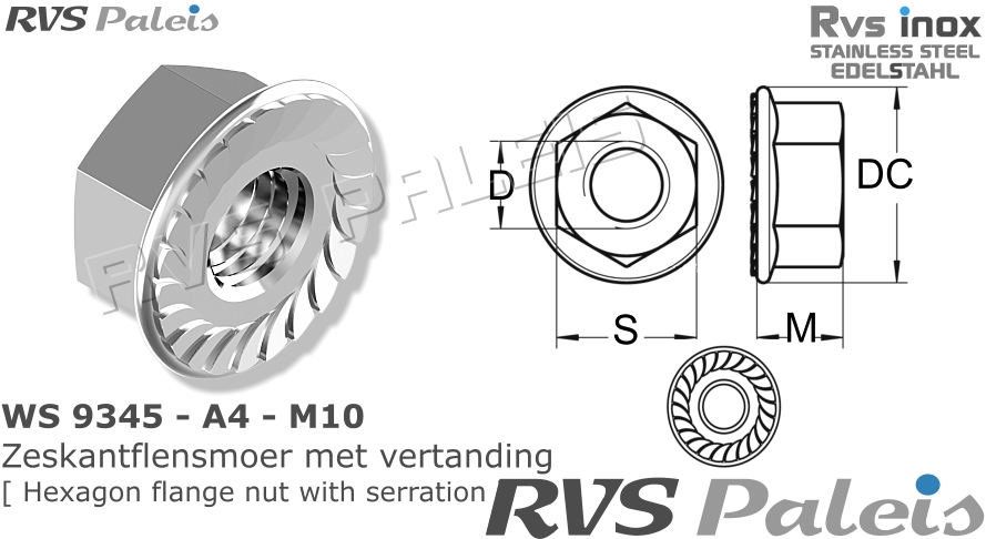 RVS  Ws 9345 - A4