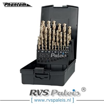 CASSETTE HSS-E (cobalt) SPIRAALBOREN ( 11500) 1-13