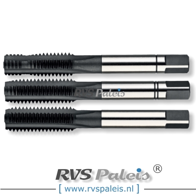 M5 x 0,8 (set van 3) - Handtappen HSS-E