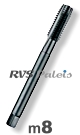 M8 x 1,25 - Machinetap HSS-E PM (Vanadium) Metrisch