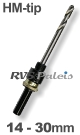 Houder HM-tip gatzaag 14-30 mm