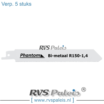 Reciprozaag Bi-metaal / 5 st. per verp.