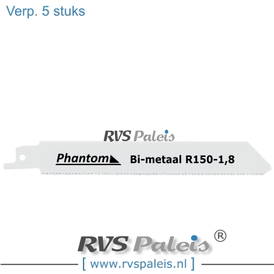 Reciprozaag Bi-metaal / 5 st. per verp.