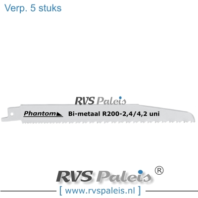 Reciprozaag Bi-metaal / 5 st. per verp.