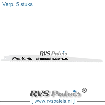 Reciprozaag Bi-metaal / 5 st. per verp.
