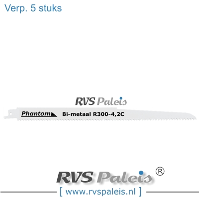 Reciprozaag Bi-metaal / 5 st. per verp.