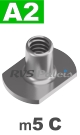 m5 / per stuk - aanlasmoer A2