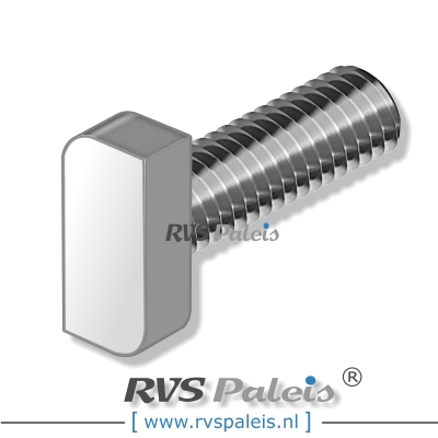 m10x50mm / per stuk - hamerkopschroef A2