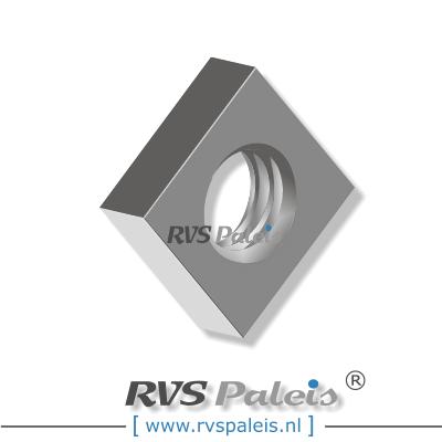 m3 / verp. 500 st. - vierkantmoer A2