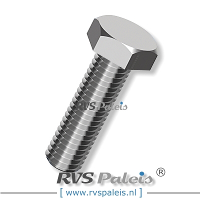 m8x16mm / verp. 200 st. - zeskanttapbout A4