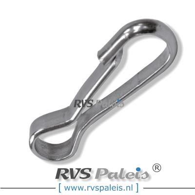 Simplex karabijnhaak L 40mm / per stuk