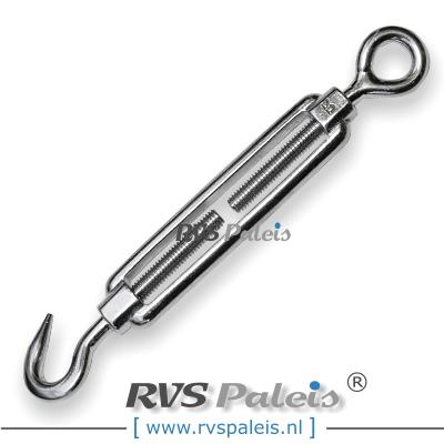 Spanschroef (haak-oog) M8 / per stuk