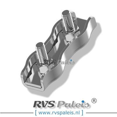 2mm / per stuk - Duplexklem A4