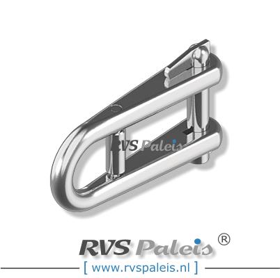 Sleutelsluiting-brug 6mm / per stuk
