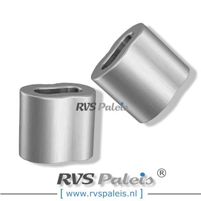 4mm / per stuk - Persklem A4