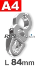 Panieksluiting L 84mm / per stuk