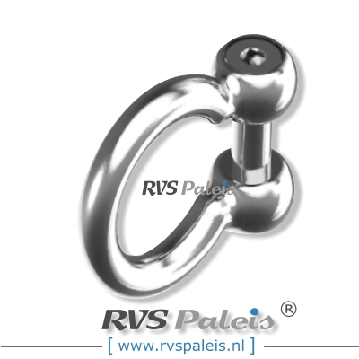 Harpsluiting 5mm / per stuk