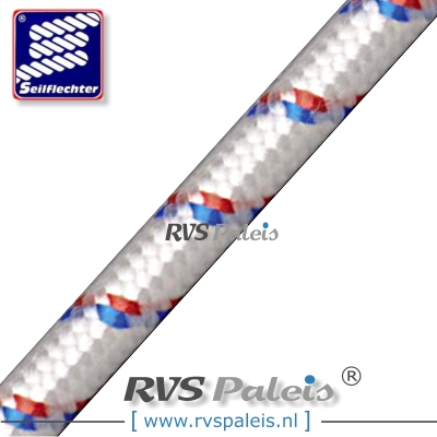 Shockcord wit diam. 6mm / per meter