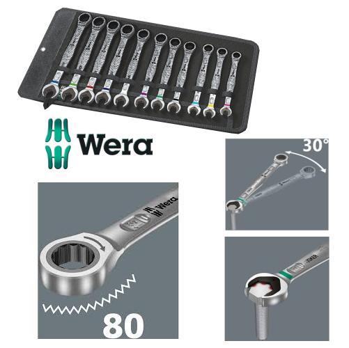 Joker Steek en ringratelsleutelset - 11 delig