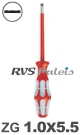 VDE-RVS schroevendraaier Zaagsnede 1,0x5,5